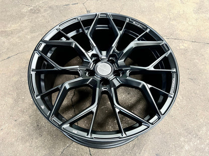 New 20X9 ET35 Brixton Forged RF10 Rim (4 wheel) Matt Black 5X108