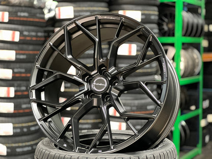 New 20X9 ET32 Brixton Forged RF10 Rim (4 wheel) Matt Black 5X112