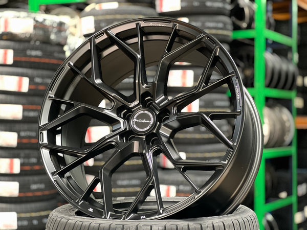New 20X9 ET32 Brixton Forged RF10 Rim (4 wheel) Matt Black 5X112