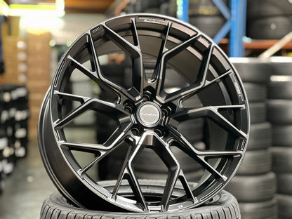 New 20X9 ET32 Brixton Forged RF10 Rim (4 wheel) Matt Black 5X112