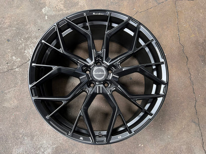 New 20X9 ET32 Brixton Forged RF10 Rim (4 wheel) Matt Black 5X112