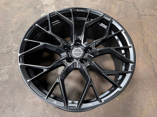 New 20X9 ET32 Brixton Forged RF10 Rim (4 wheel) Matt Black 5X112