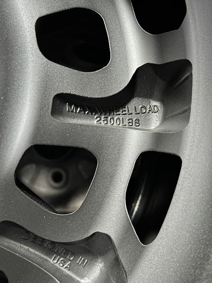 New 18X9 ET-12 Fuel Covert Rim (5 wheel) Matt Black 5X127