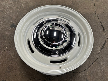 New 17X8 ET20 Dean Cross Rim (4 wheel) Gloss White 5X100