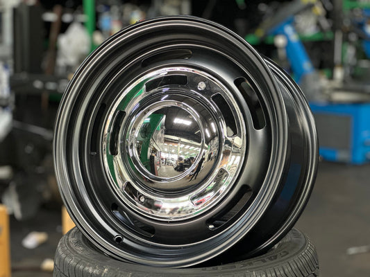 New 17X8 ET0 Dean Cross Rim (4 wheel) Matt Black 5X150