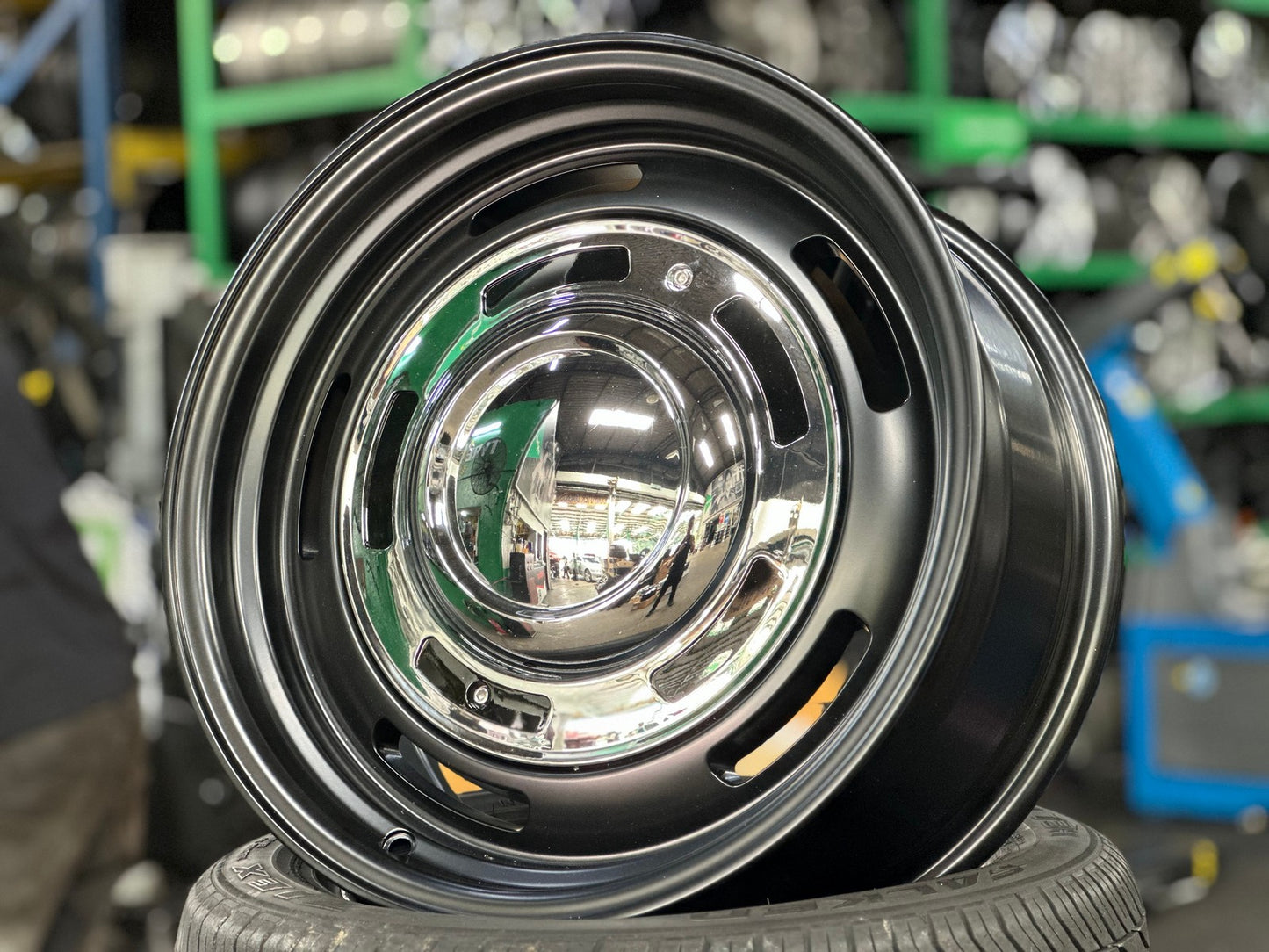 New 17X8 ET0 Dean Cross Rim (4 wheel) Matt Black 5X150