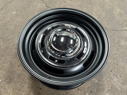 New 17X8 ET0 Dean Cross Rim (4 wheel) Matt Black 5X150