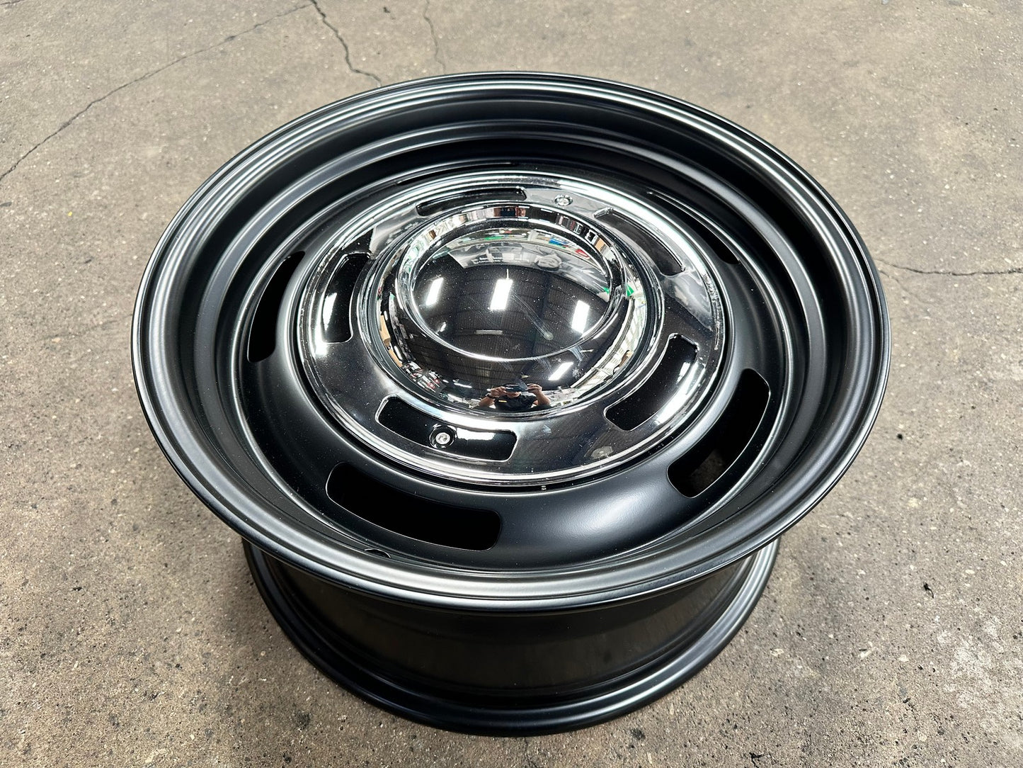 New 17X8 ET0 Dean Cross Rim (4 wheel) Matt Black 5X150