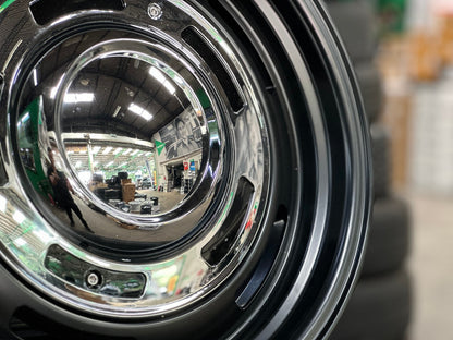 New 17X8 ET0 Dean Cross Rim (4 wheel) Matt Black 5X150