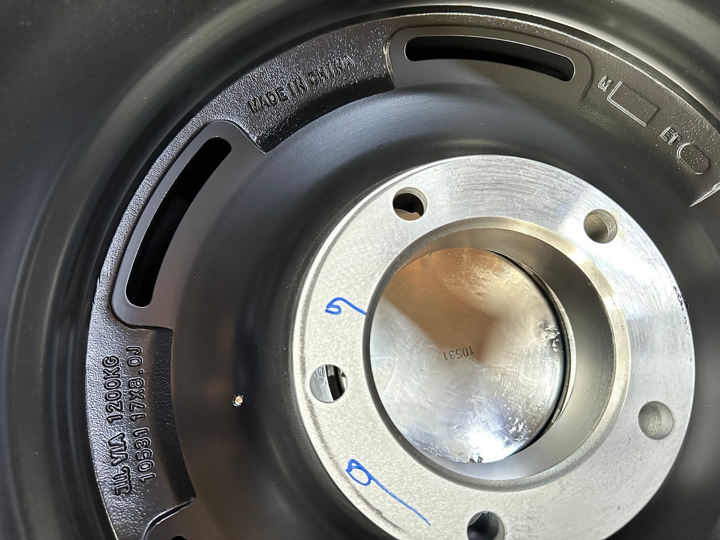 New 17X8 ET0 Dean Cross Rim (4 wheel) Matt Black 5X150