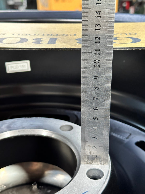 New 17X8 ET0 Dean Cross Rim (4 wheel) Matt Black 5X150