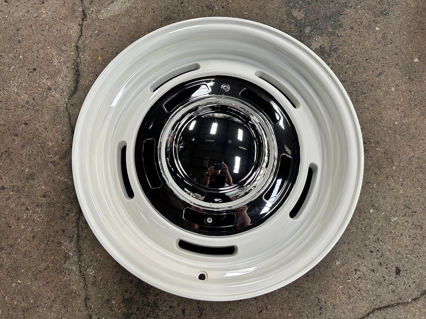 New 17X8 ET0 Dean Cross Rim (4 wheel) Gloss White 5X150
