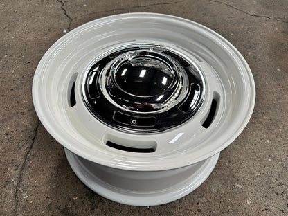 New 17X8 ET0 Dean Cross Rim (4 wheel) Gloss White 5X150