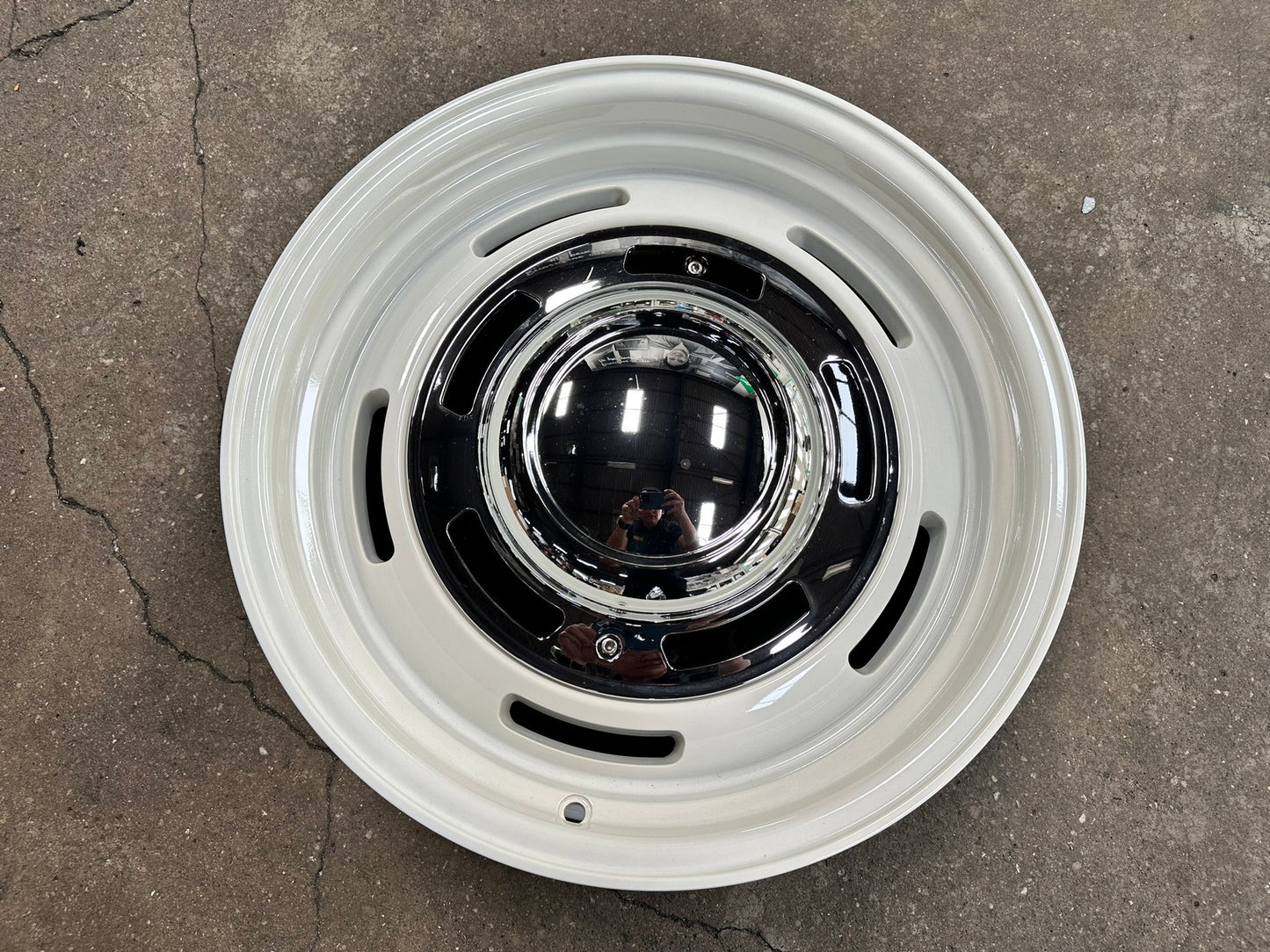 New 17X8 ET0 Dean Cross Rim (4 wheel) Gloss White 6X114.3