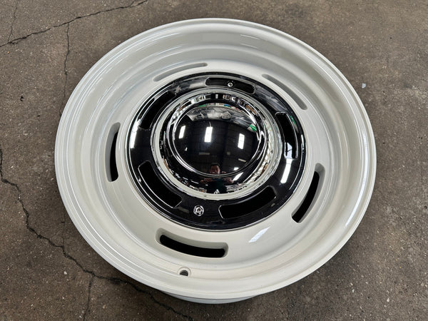 New 17X8 ET0 Dean Cross Rim (4 wheel) Gloss White 6X114.3