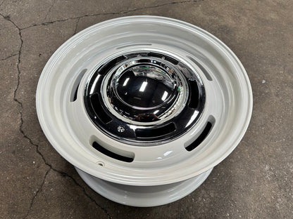 New 17X8 ET0 Dean Cross Rim (4 wheel) Gloss White 6X114.3