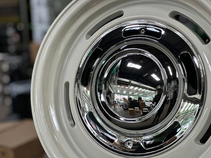 New 17X8 ET0 Dean Cross Rim (4 wheel) Gloss White 6X114.3