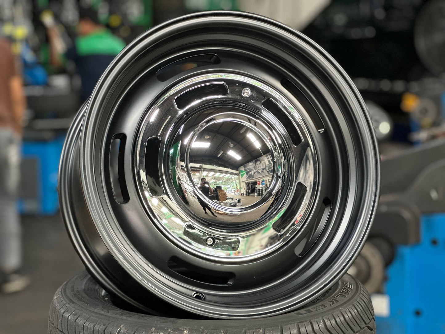 New 17X8 ET0 Dean Cross Rim (4 wheel) Gloss Black 6X139.7