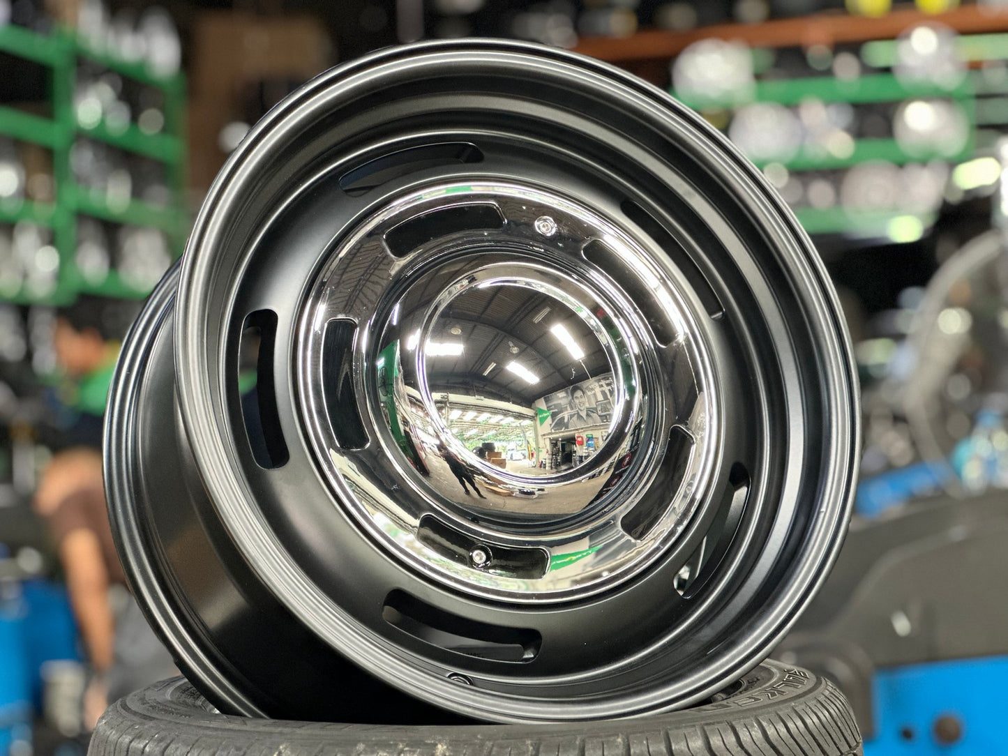 New 17X8 ET0 Dean Cross Rim (4 wheel) Gloss Black 6X139.7