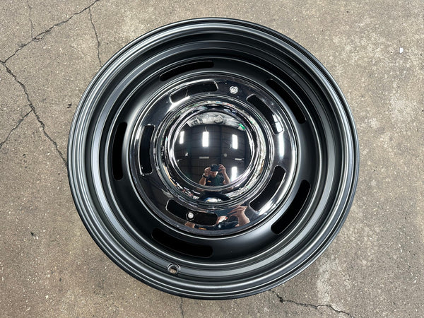 New 17X8 ET0 Dean Cross Rim (4 wheel) Gloss Black 6X139.7