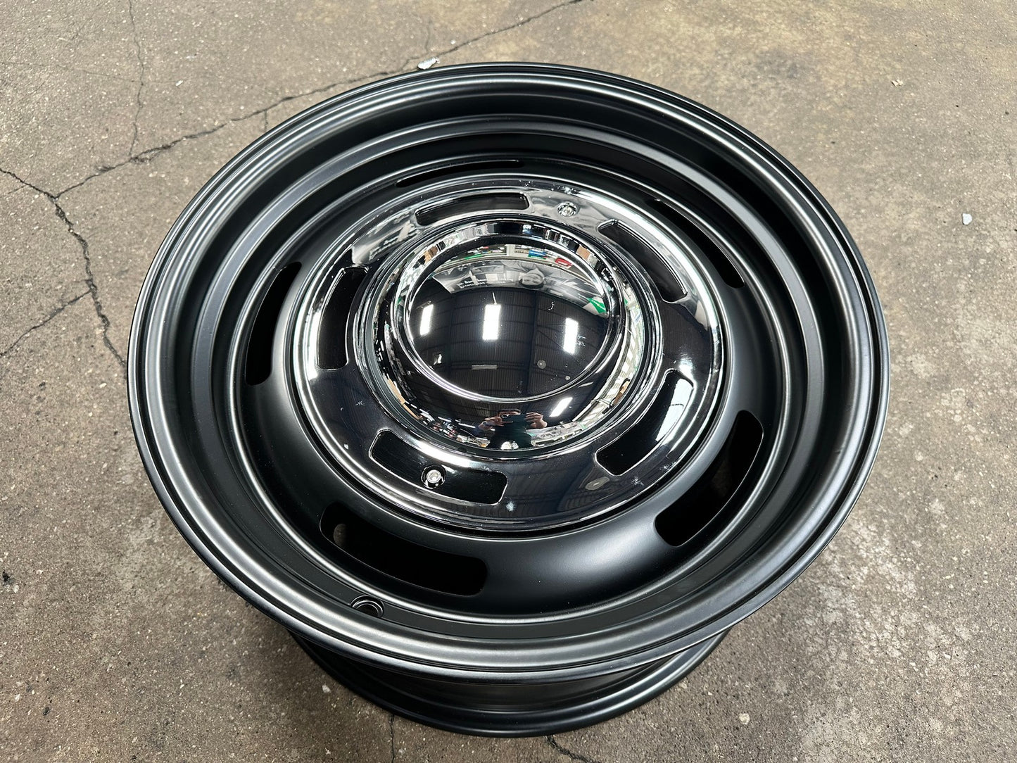 New 17X8 ET0 Dean Cross Rim (4 wheel) Gloss Black 6X139.7