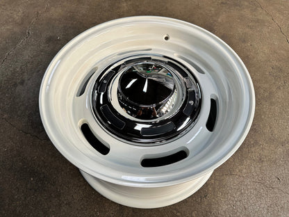 New 16X8 ET-25 Dean CrossRim (4 wheel) Gloss White 6X139.7