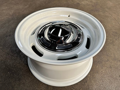 New 16X8 ET-25 Dean CrossRim (4 wheel) Gloss White 6X139.7