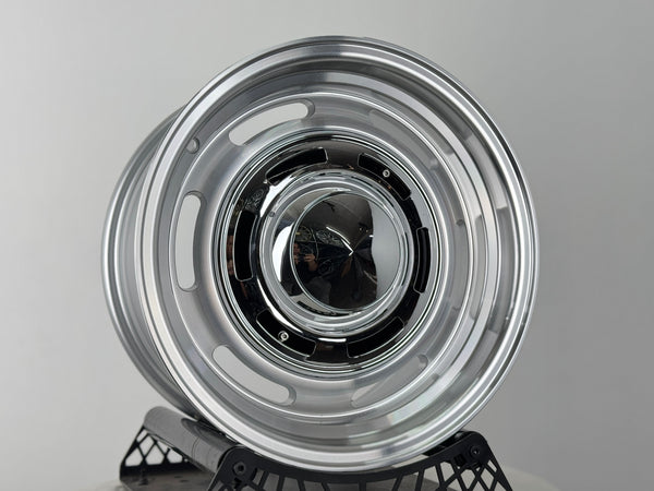 New 16X8 ET-25 Dean Cross Country Rim (4 wheel) Gloss Silver 6X139.7
