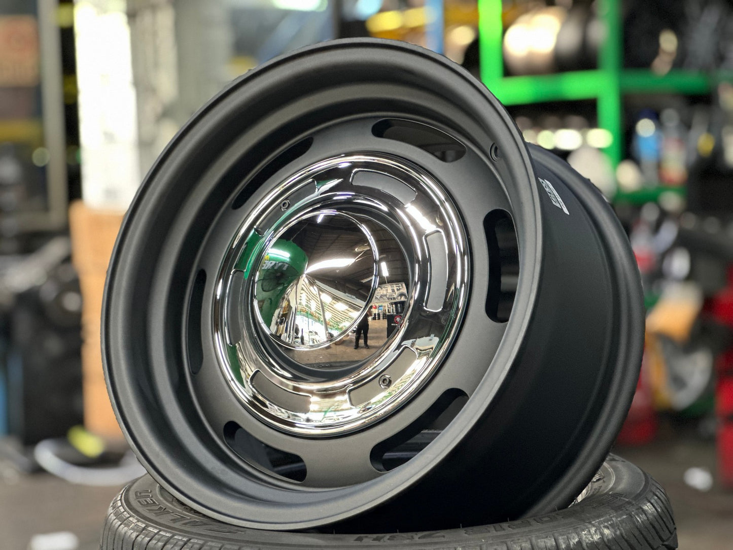 New 16X8 ET-25 Dean CrossRim (4 wheel) Matt Black 6X139.7