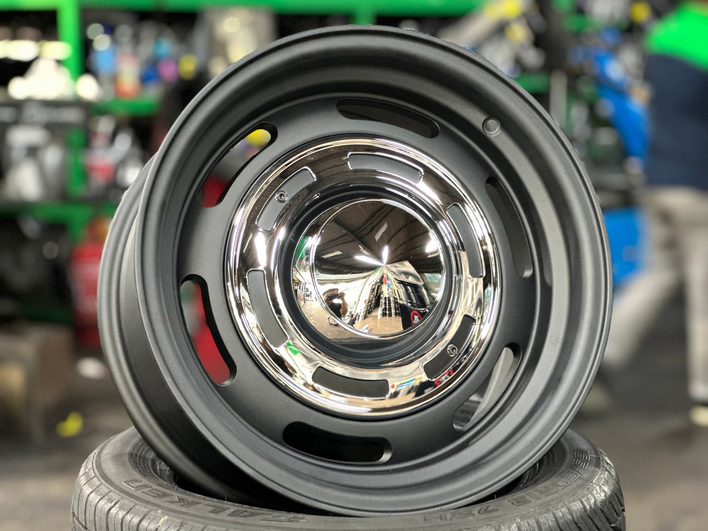 New 16X8 ET-25 Dean CrossRim (4 wheel) Matt Black 6X139.7