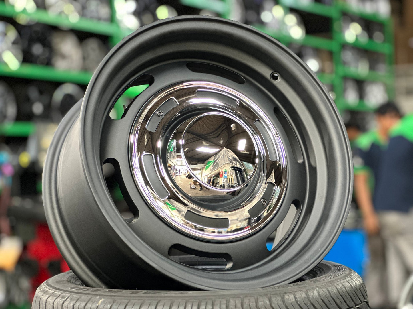 New 16X8 ET-25 Dean CrossRim (4 wheel) Matt Black 6X139.7