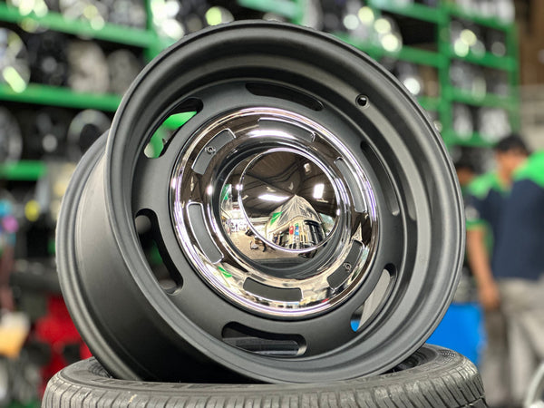 New 16X8 ET-25 Dean CrossRim (4 wheel) Matt Black 6X139.7