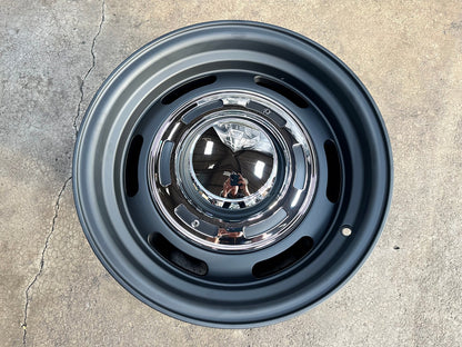 New 16X8 ET-25 Dean CrossRim (4 wheel) Matt Black 6X139.7