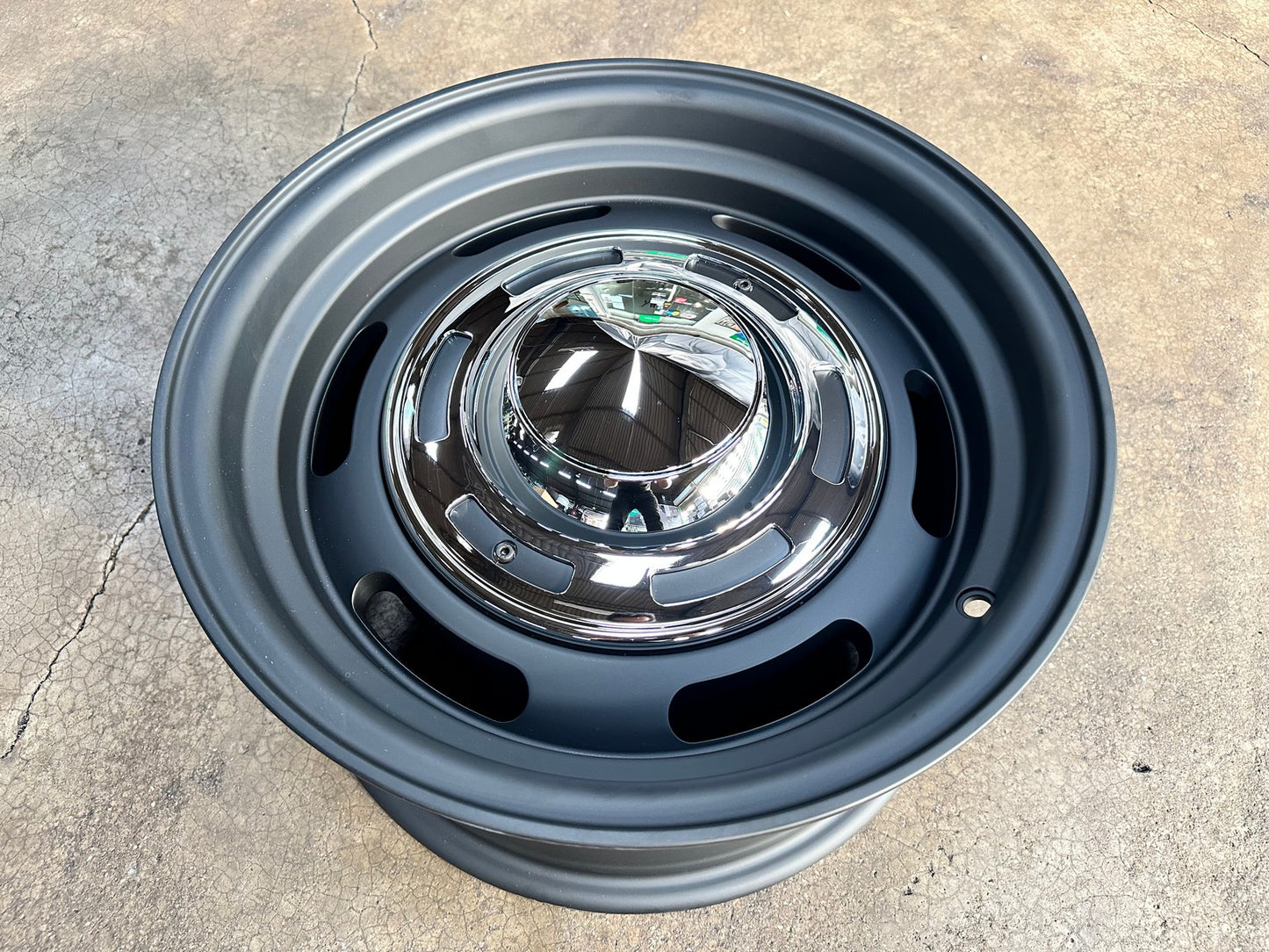 New 16X8 ET-25 Dean CrossRim (4 wheel) Matt Black 6X139.7