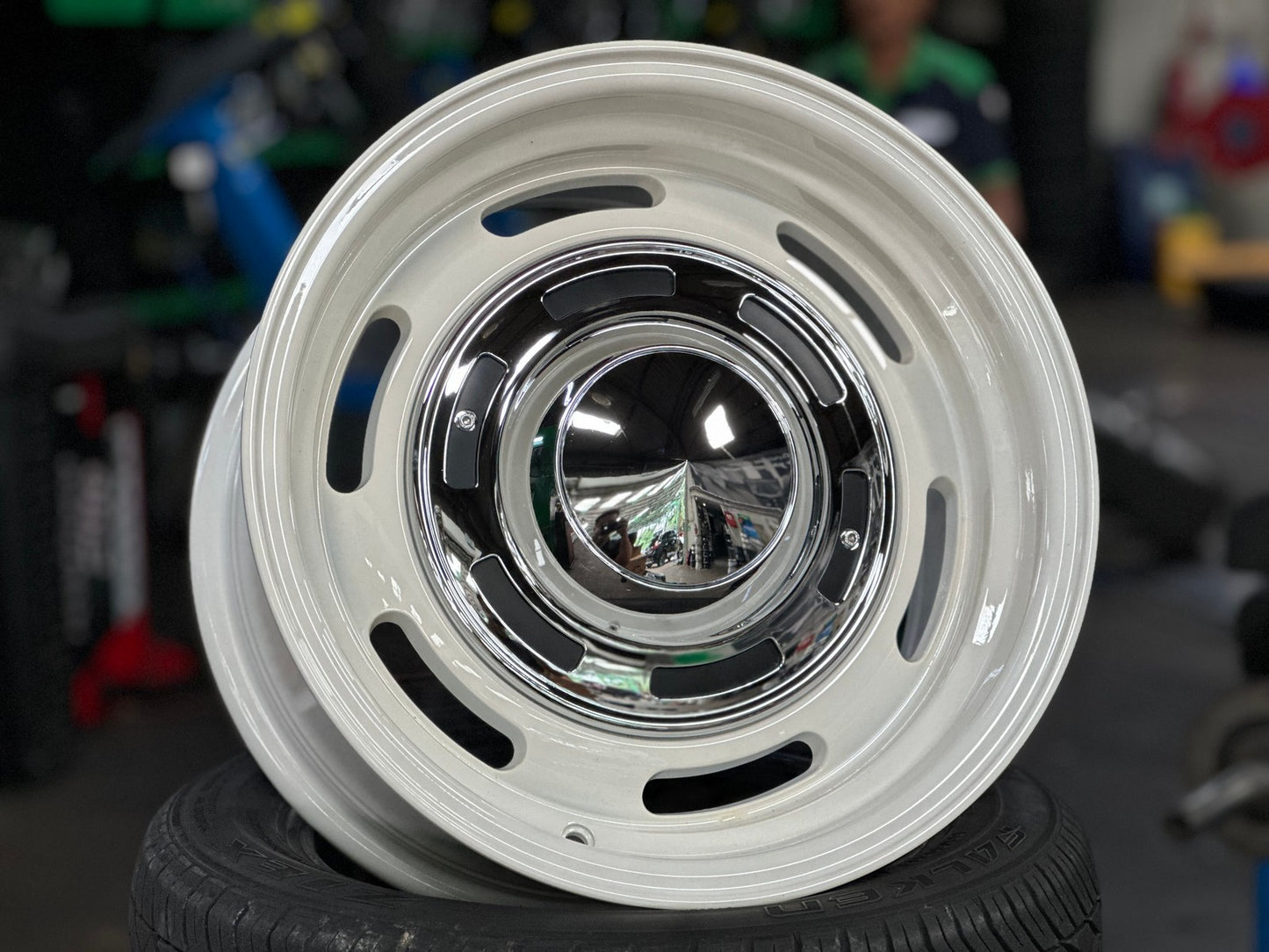 New 16X8 ET0 Dean CrossRim (4 wheel) Gloss White 6X139.7