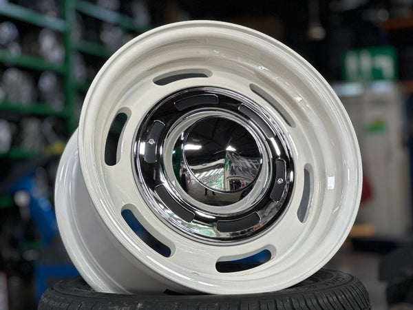 New 16X8 ET0 Dean CrossRim (4 wheel) Gloss White 6X139.7