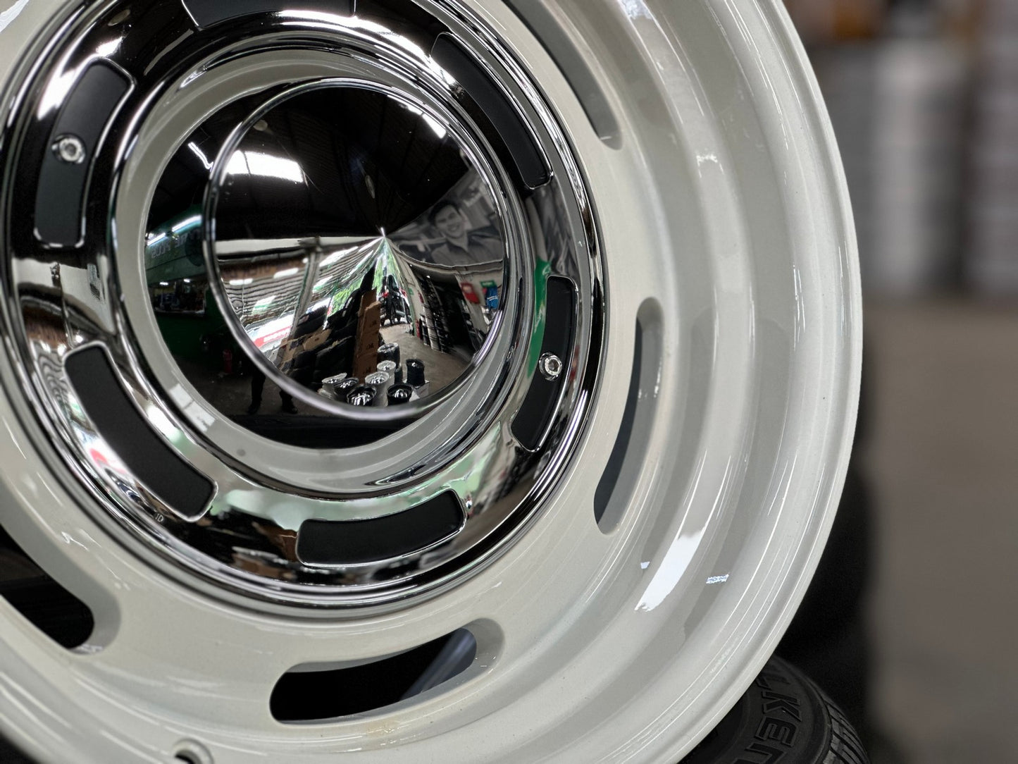 New 16X8 ET0 Dean CrossRim (4 wheel) Gloss White 6X139.7