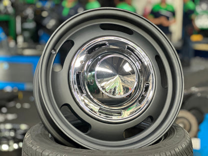 New 16X5.5 ET20 Dean Cross Rim (5 wheel) Matt Black 5X139.7