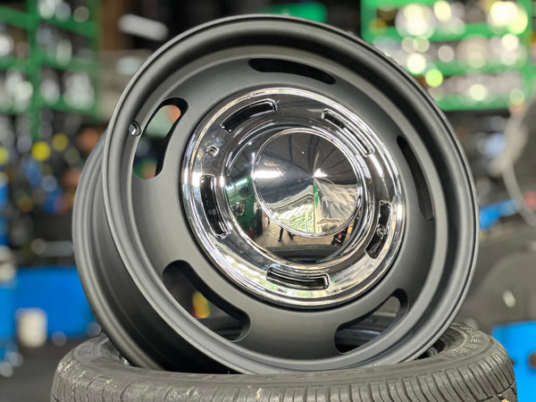 New 16X5.5 ET20 Dean Cross Rim (5 wheel) Matt Black 5X139.7