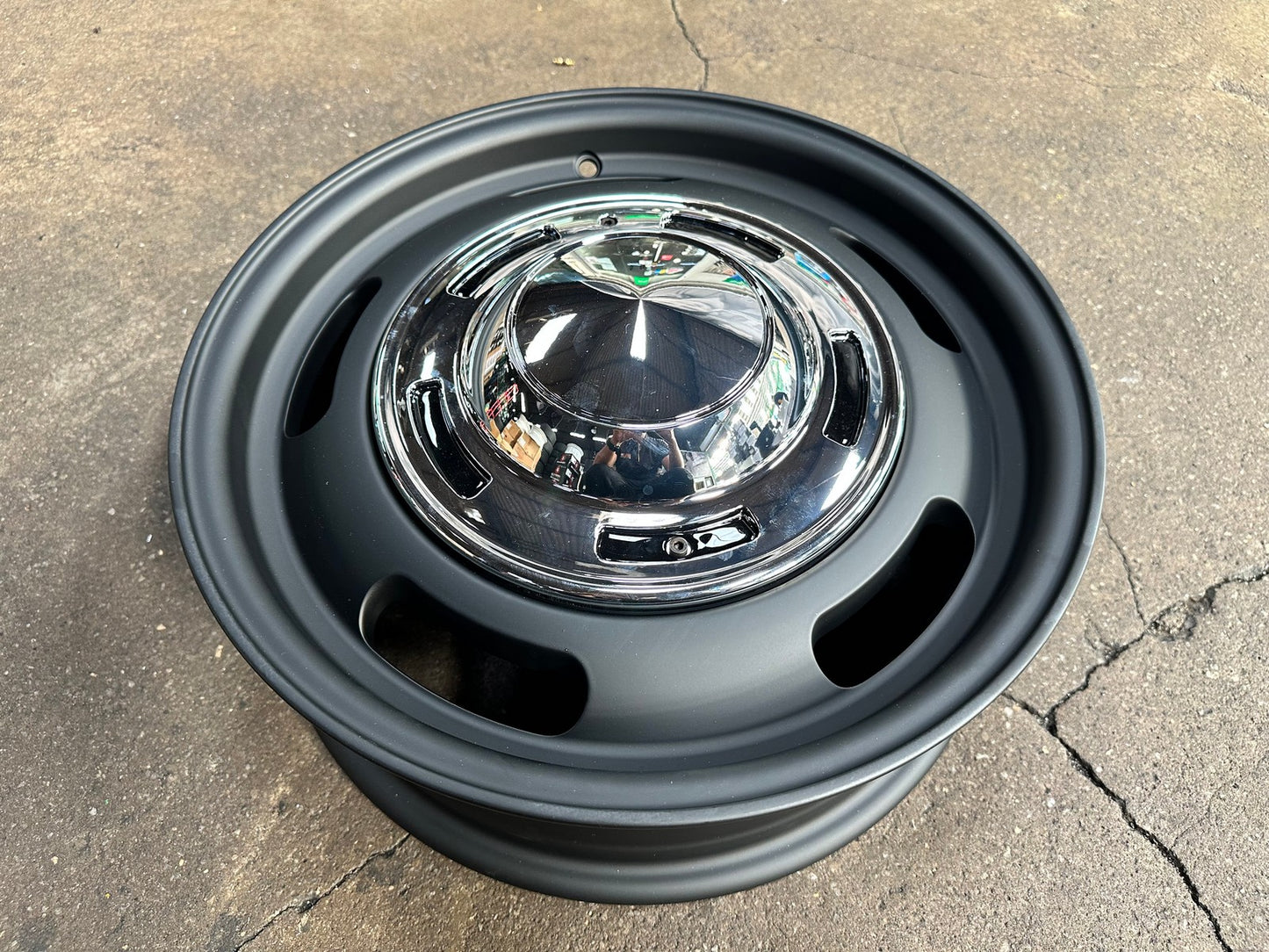 New 16X5.5 ET20 Dean Cross Rim (5 wheel) Matt Black 5X139.7