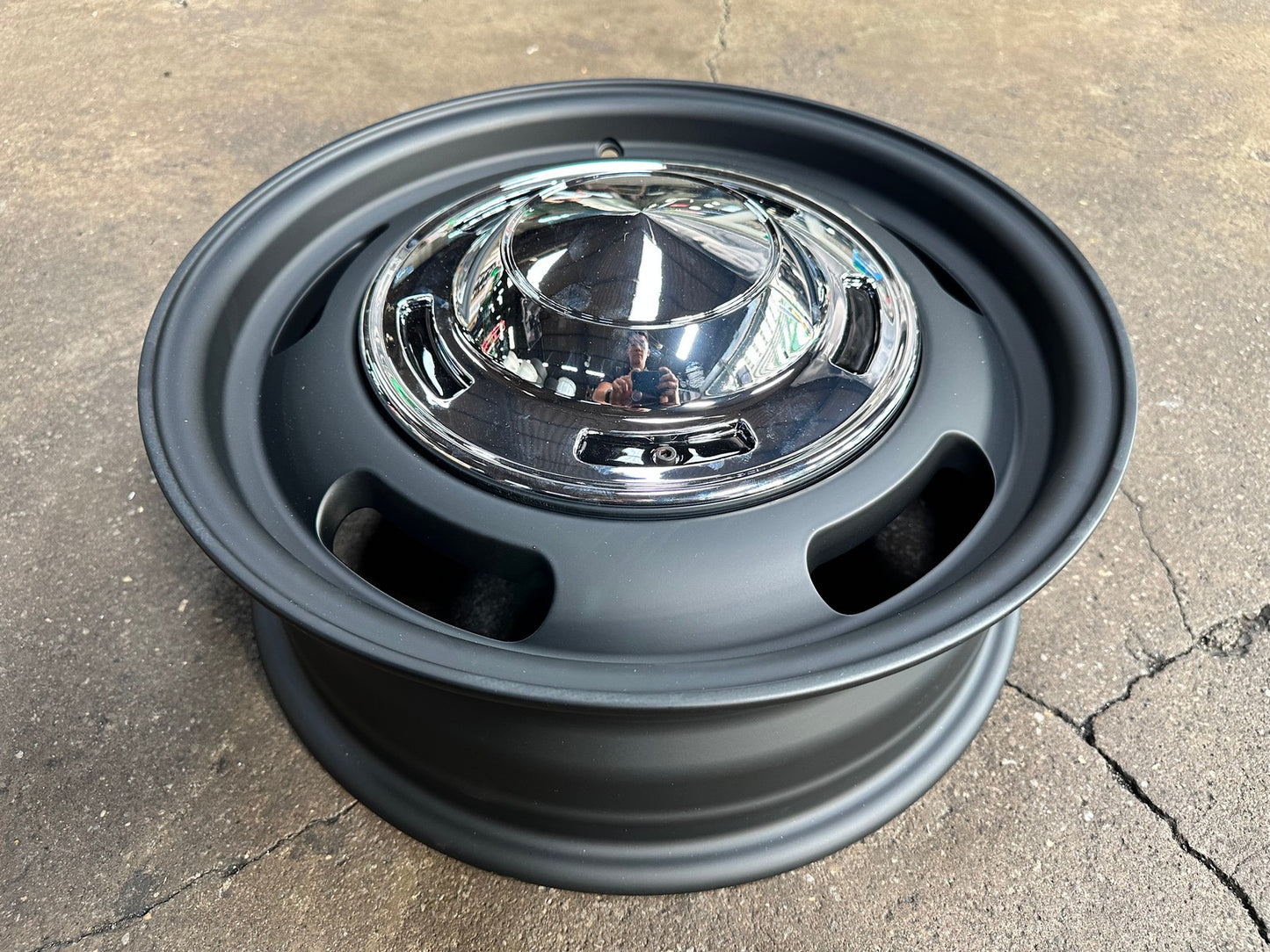 New 16X5.5 ET20 Dean Cross Rim (5 wheel) Matt Black 5X139.7