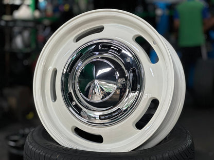 New 16X5.5 ET20 Dean Cross Rim (5 wheel) Gloss White 5X139.7