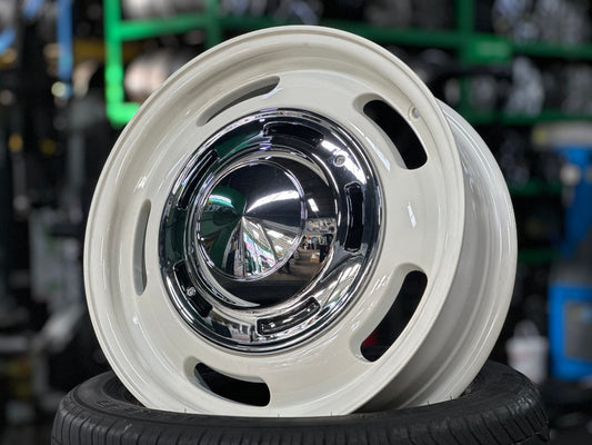 New 16X5.5 ET20 Dean Cross Rim (5 wheel) Gloss White 5X139.7