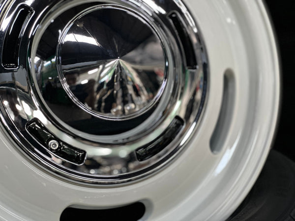 New 16X5.5 ET20 Dean Cross Rim (5 wheel) Gloss White 5X139.7