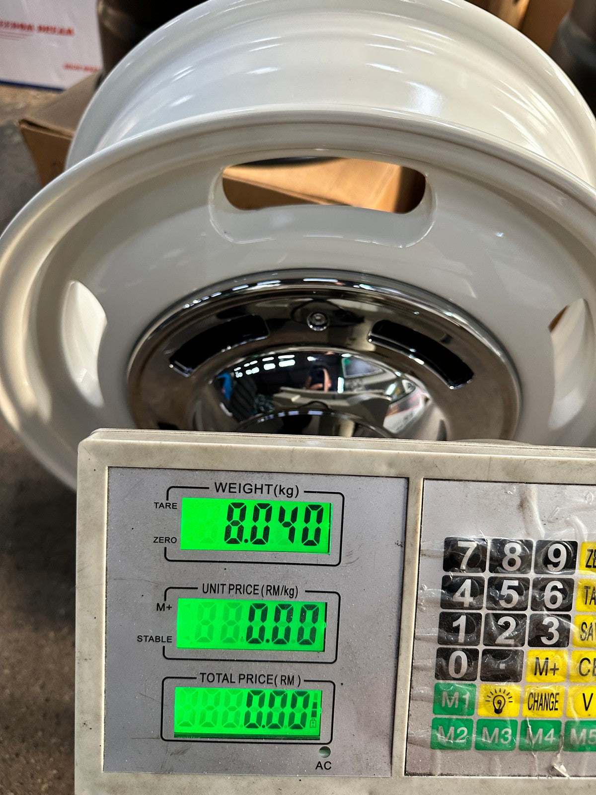 New 16X5.5 ET20 Dean Cross Rim (5 wheel) Gloss White 5X139.7