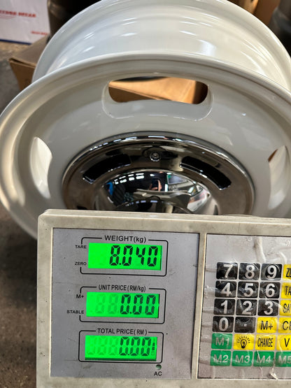 New 16X5.5 ET20 Dean Cross Rim (5 wheel) Gloss White 5X139.7