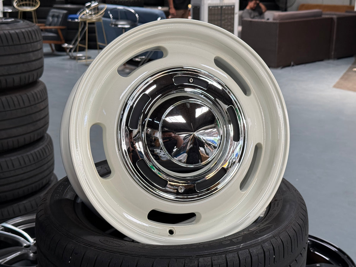 New 16X7 ET42 Dean Cross Country Design Rim (4 wheel) Gloss White 5X114.3