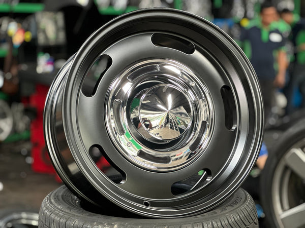 New 17X9 ET0 Dean Cross Rim (4 wheel) Matt Black 6X139.7