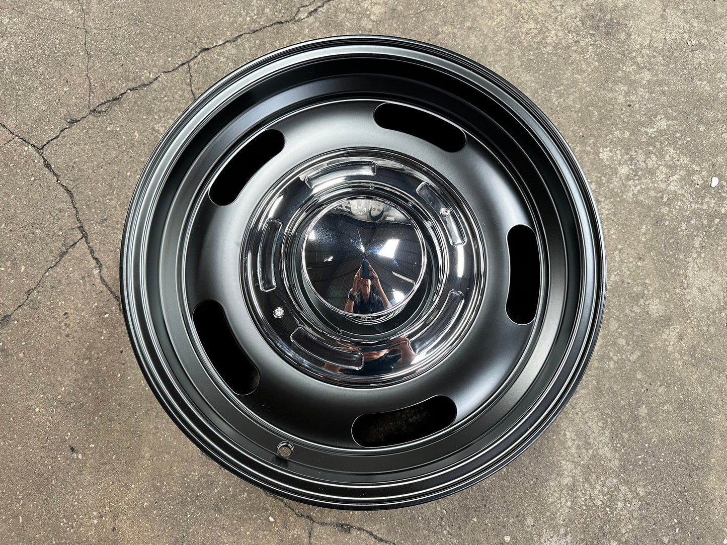 New 17X9 ET0 Dean Cross Rim (4 wheel) Matt Black 6X139.7