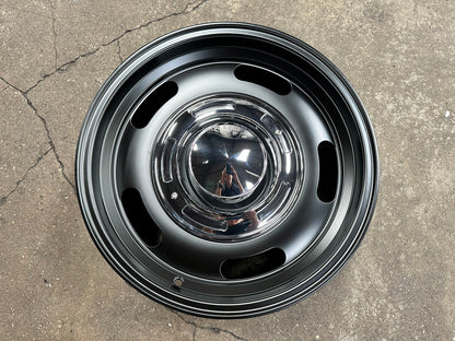 New 17X9 ET0 Dean Cross Rim (4 wheel) Matt Black 6X139.7